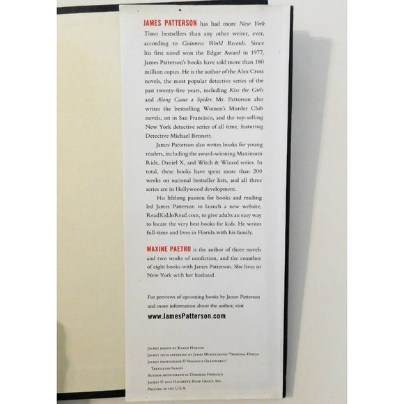 Private by James Patterson and Maxine Paetro 2010 Hardcover Jacket - Picture 5 of 6